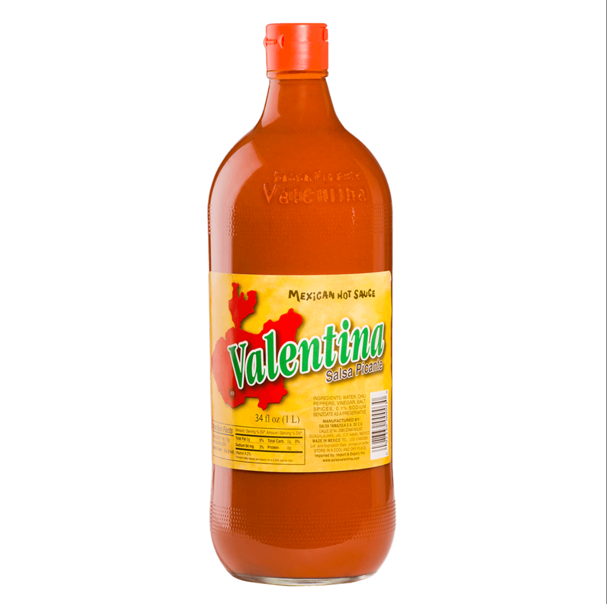 Salsa VALENTINA etiqueta amarilla 1 litro
