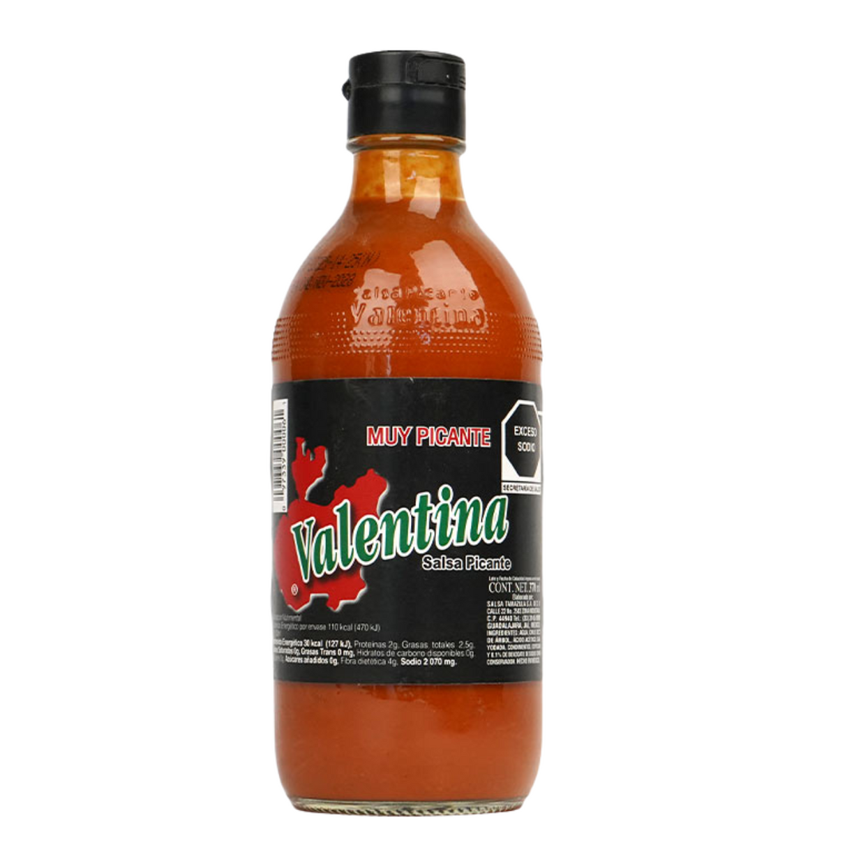 Salsa Valentina etiqueta negra 370 ml