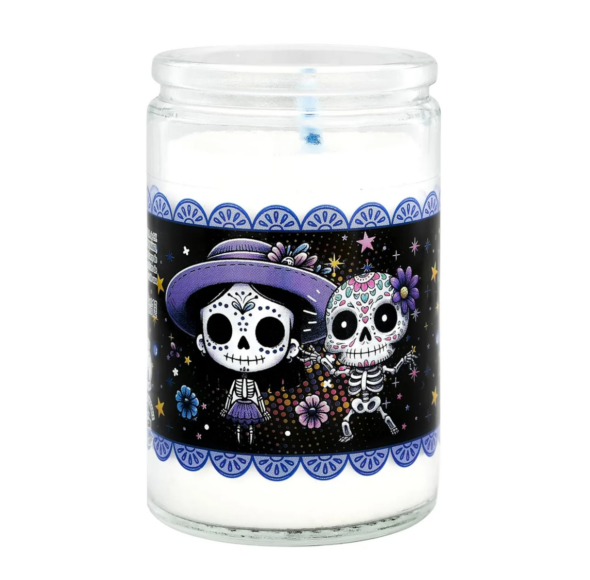 Mini Veladoras Día de Muertos Varios