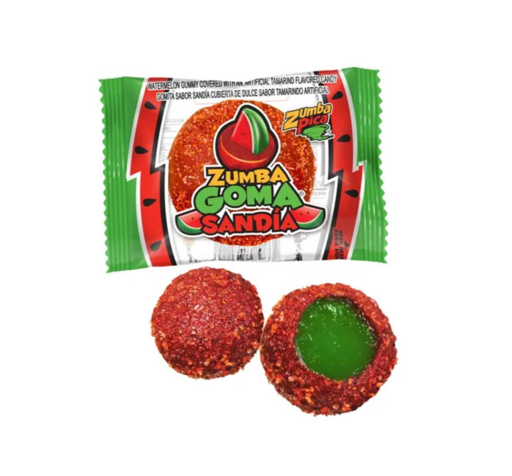 Zumba Goma Mini Sandia 7g
