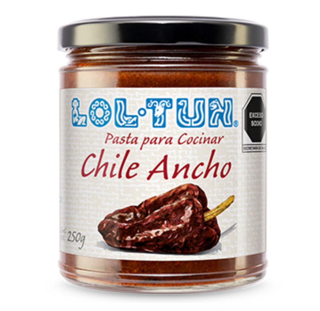 *Pasta de Chile Ancho 250g LOL-TUN