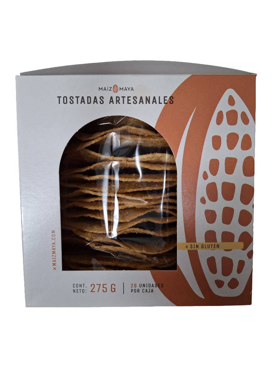 Tostadas Artesanales 275 g - MAÍZ MAYA