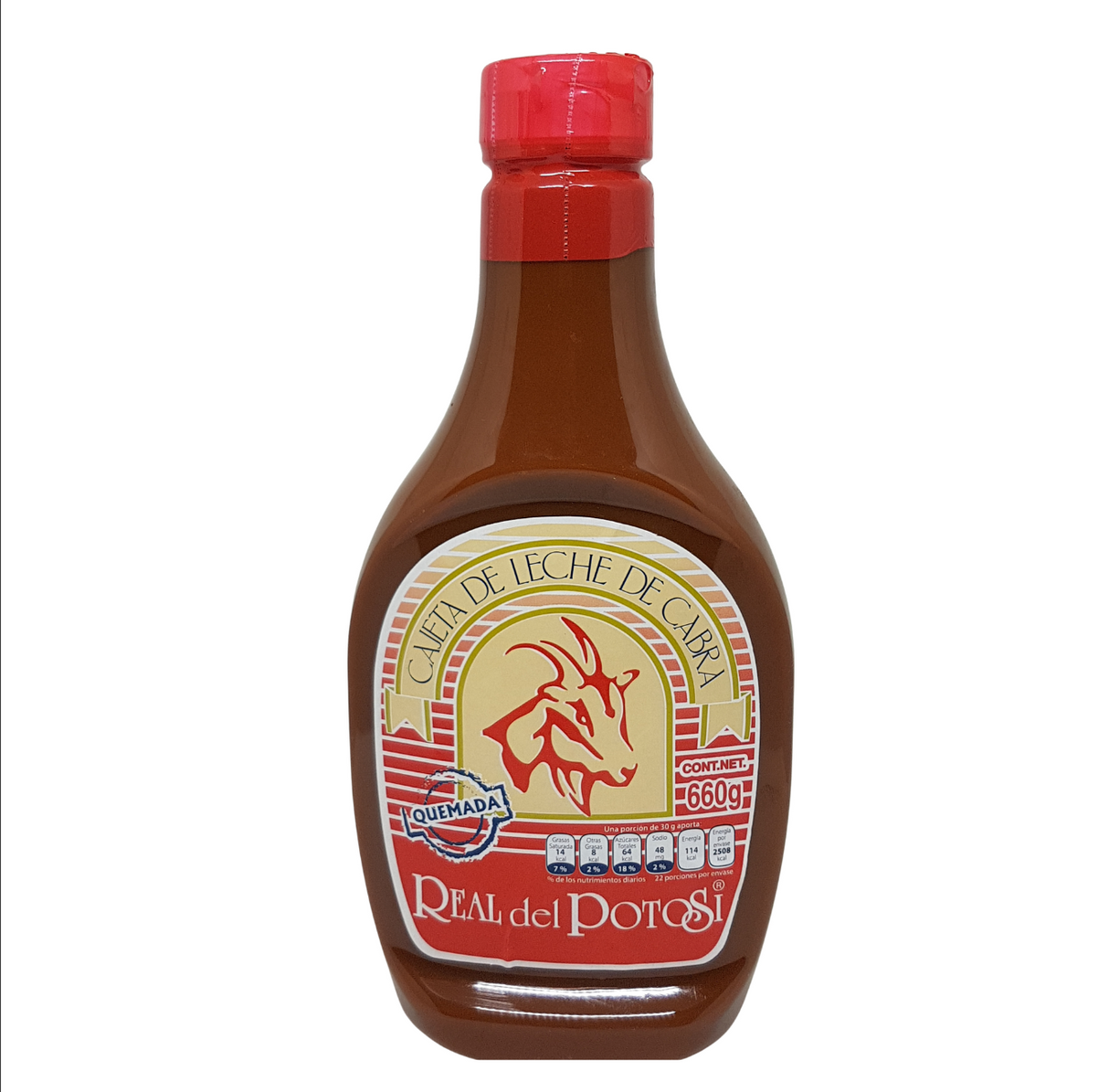 Cajeta Quemada 660 gr REAL DEL POTOSI