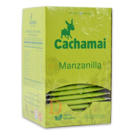 Cachamai Té Manzanilla 20 saquitos