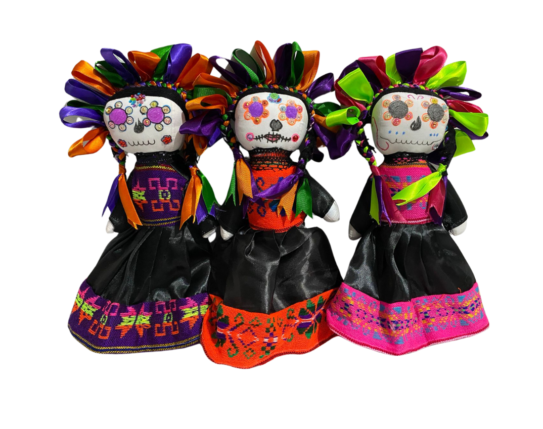 Muñeca Lele Catrina - Muñeca Mazahua tradicional