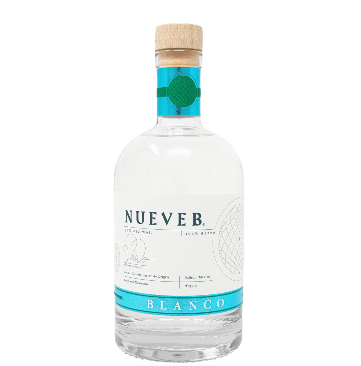 Tequila MINI Blanco 50 ml - NUEVE B