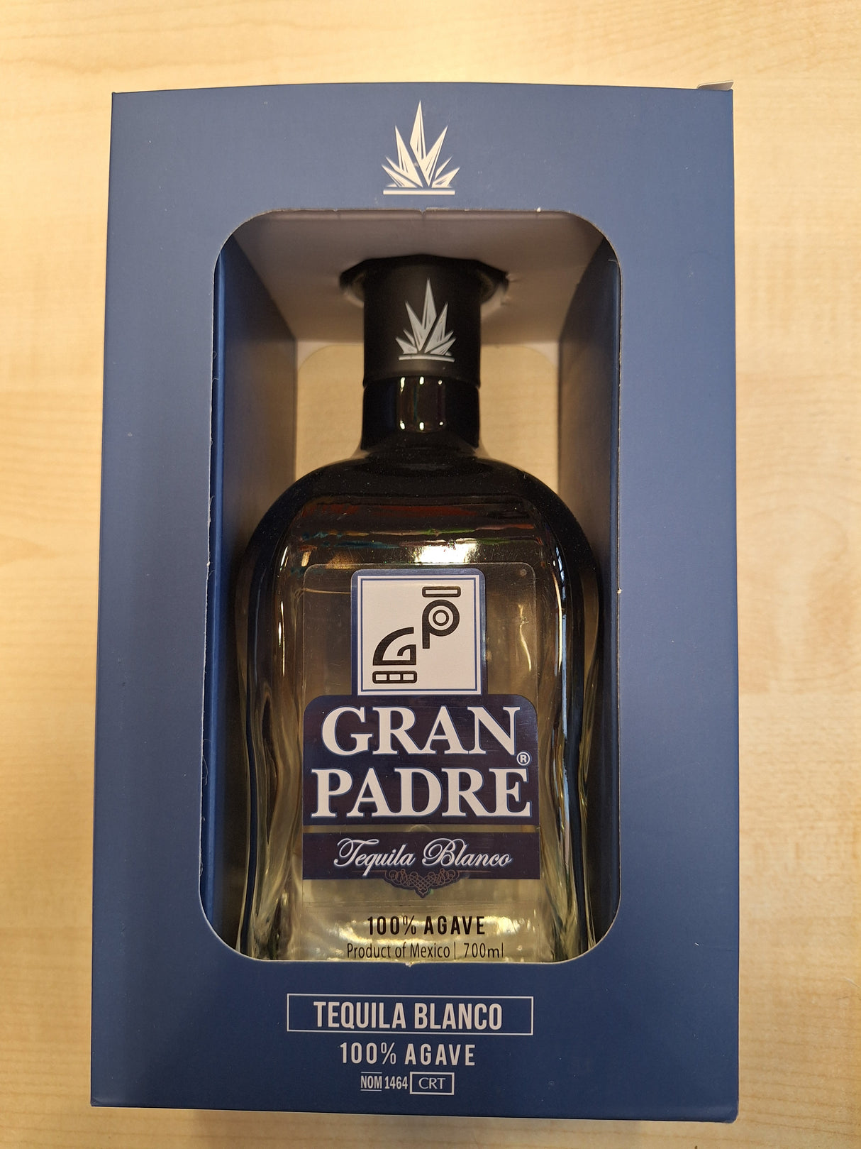 TEQUILA GRAN PADRE BLANCO 100% AGAVE 40° 6/700ML