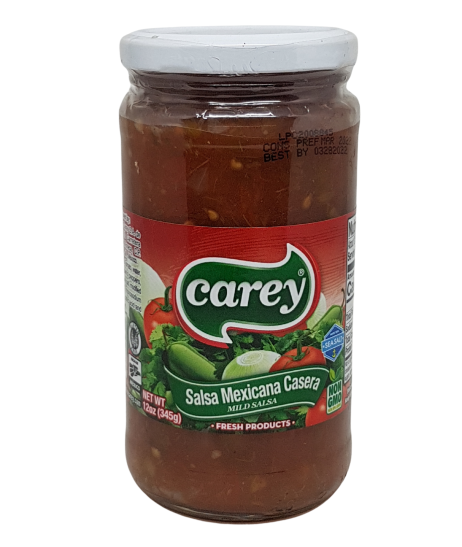 Salsa Mexicana Casera en Frasco 345g - CAREY
