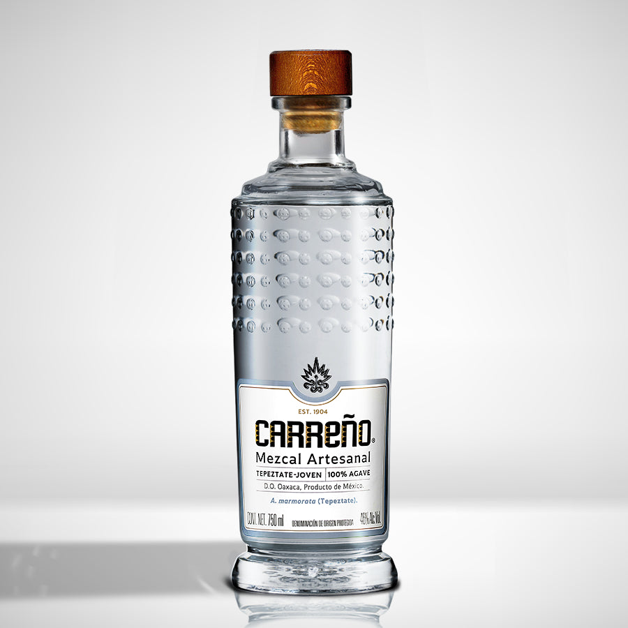 *Mezcal Artesanal TEPEZTATE -JOVEN CARREÑO 700 ml 46 % Vol