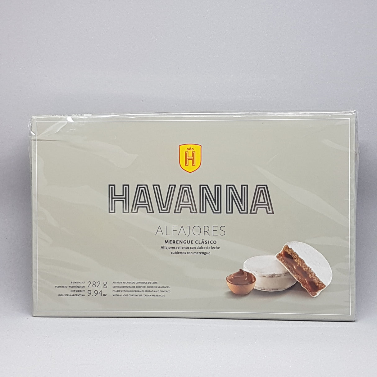 Alfajores Merengue HAVANNA 6 pcs 282g