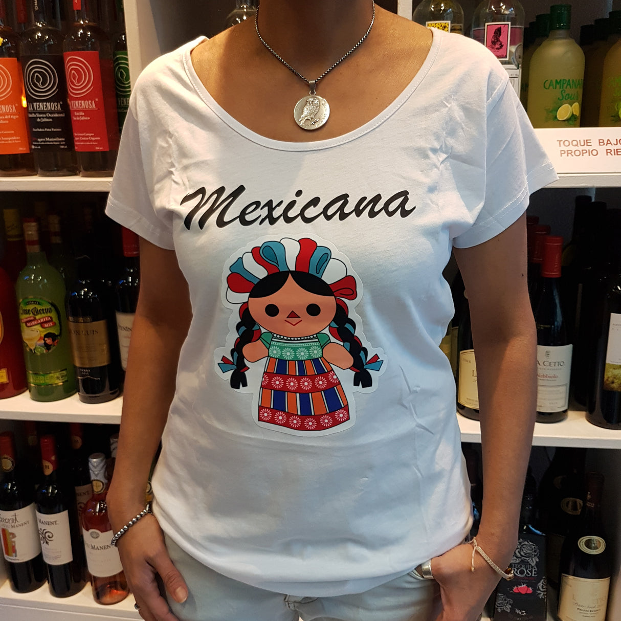 T-Shirt Camiseta Mexicana muñeca Lele (M)