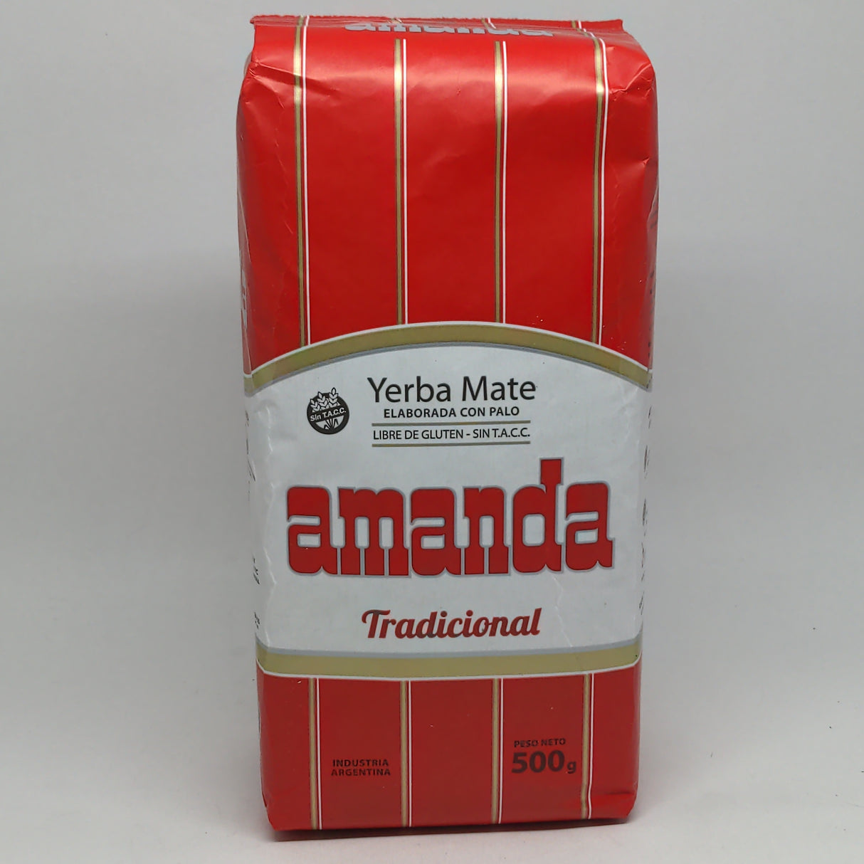 Yerba Mate tradicional con palo 500 gr - AMANDA