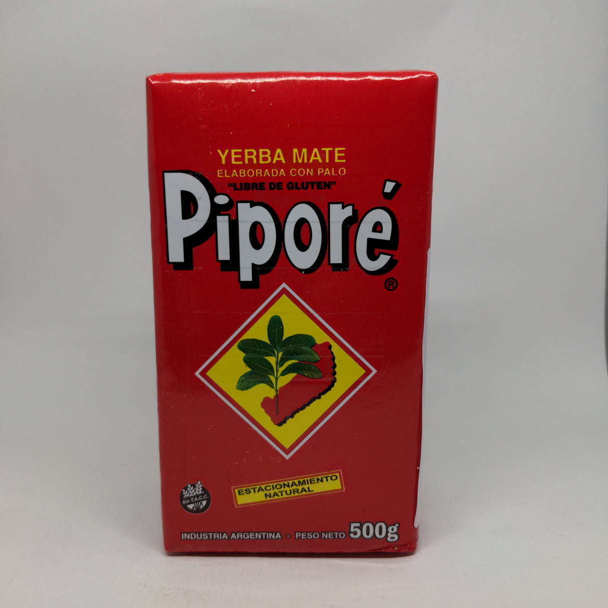 Yerba Mate tradicional con palo 500 gr - PIPORE