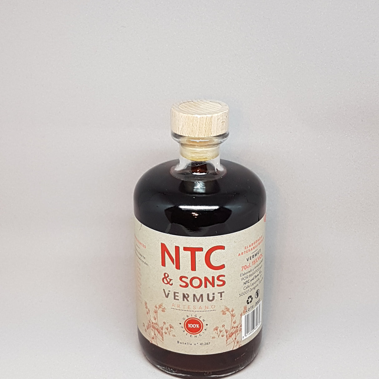 *Vermut Artesano 700 ml 15 % Vol. NTC & SONS