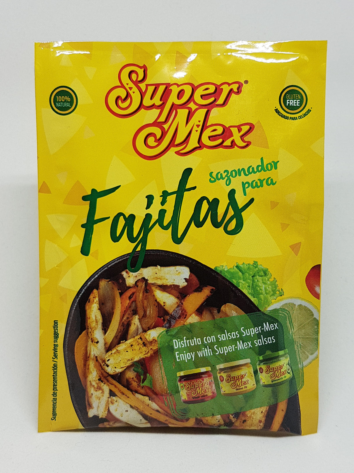 *Sazonador para fajitas 25 gr SUPER MEX