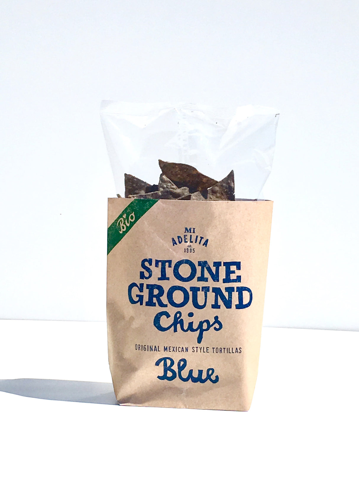 *BIO Tortillas Chips Blue Corn "Mi Adelita" 150 gr