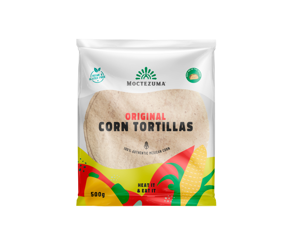 Tortillas ORIGINAL de maiz 500 gr MOCTEZUMA
