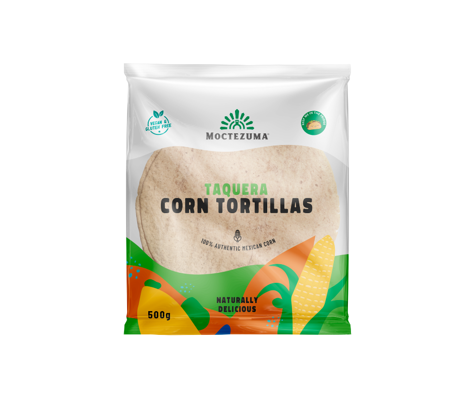 Tortillas de Maíz TAQUERA 500 g MOCTEZUMA