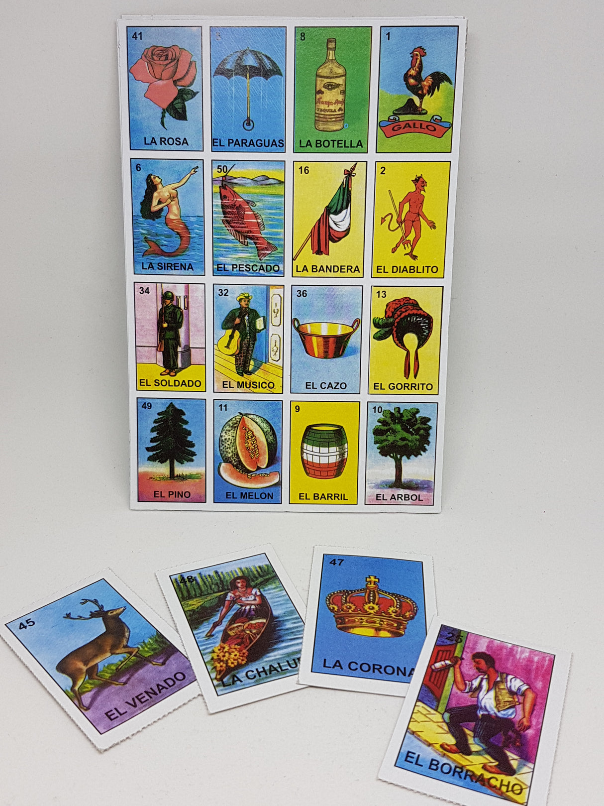 Juego de Lotería Autentica Mexicana COBRA