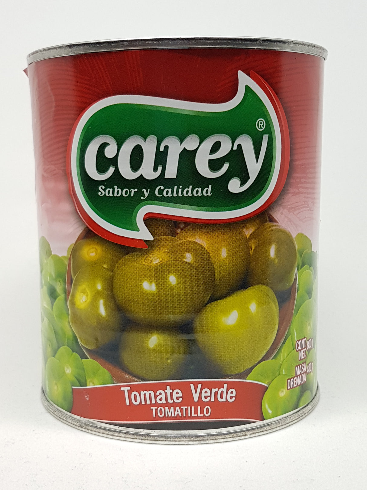 Tomatillo Verde Entero 822g CAREY