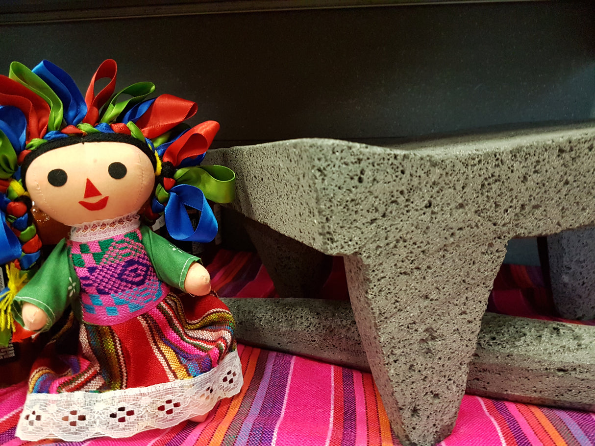 Metate Tradicional Mexicano 31 cm x 25 cm