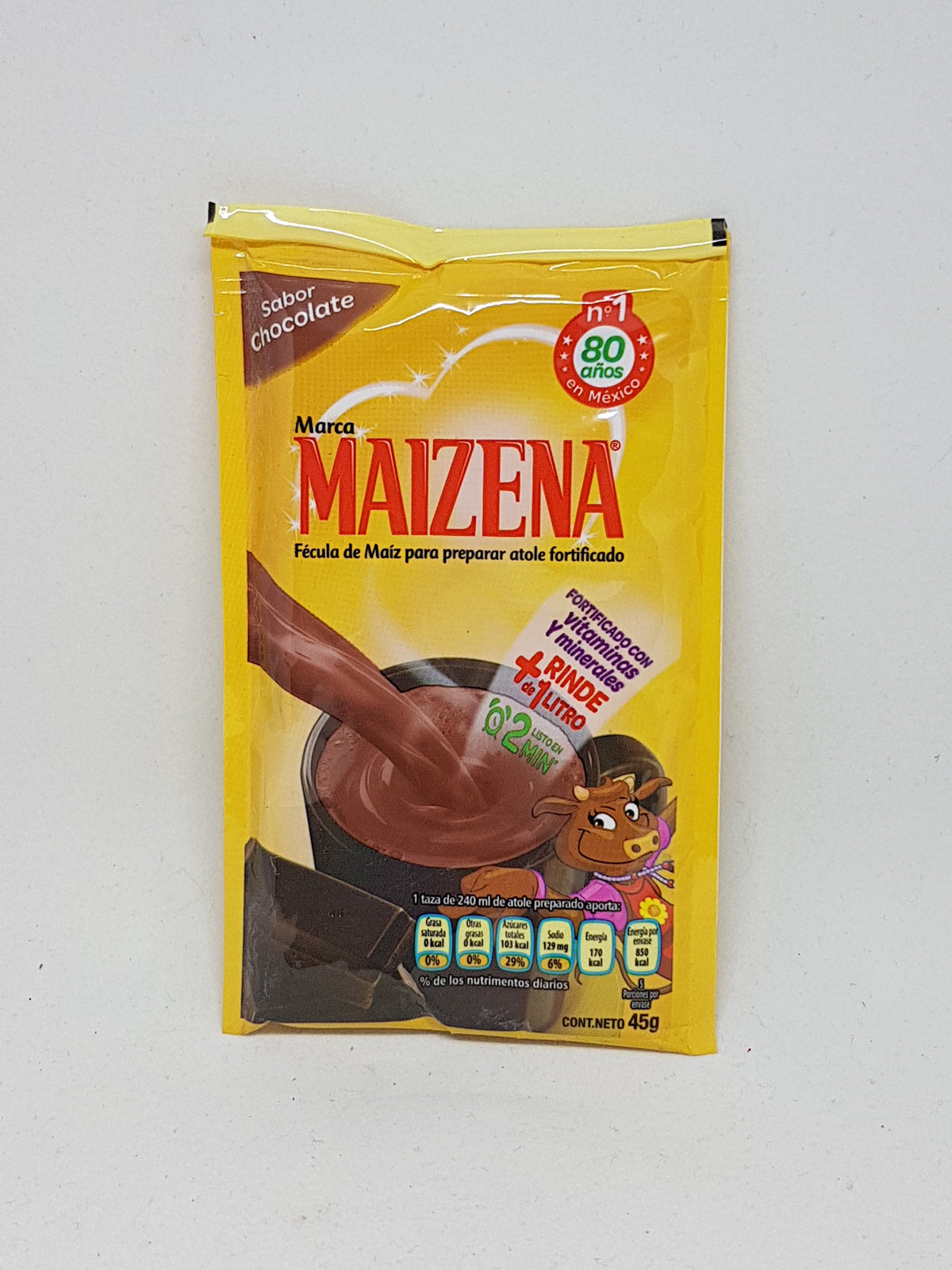 Atole de Chocolate 47 gr MAIZENA