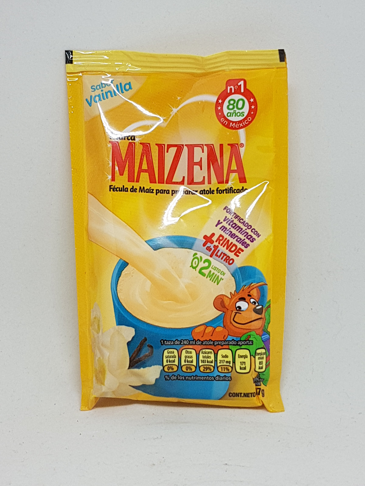 Atole de Vainilla 47 gr MAIZENA