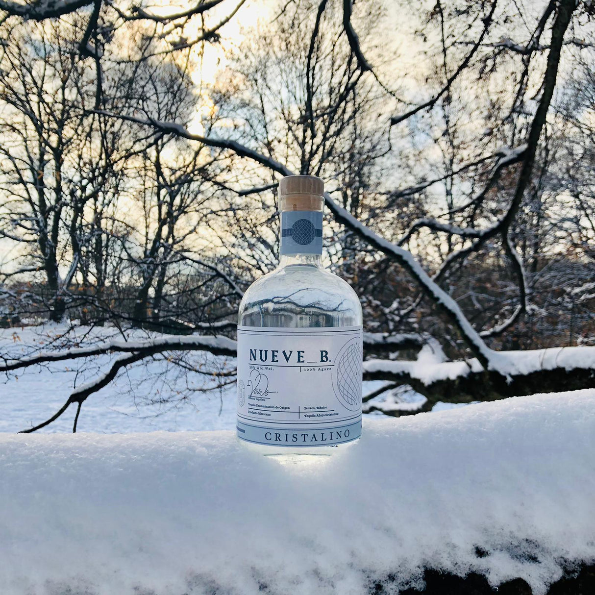 Tequila Cristalino 700 ml - NUEVE B