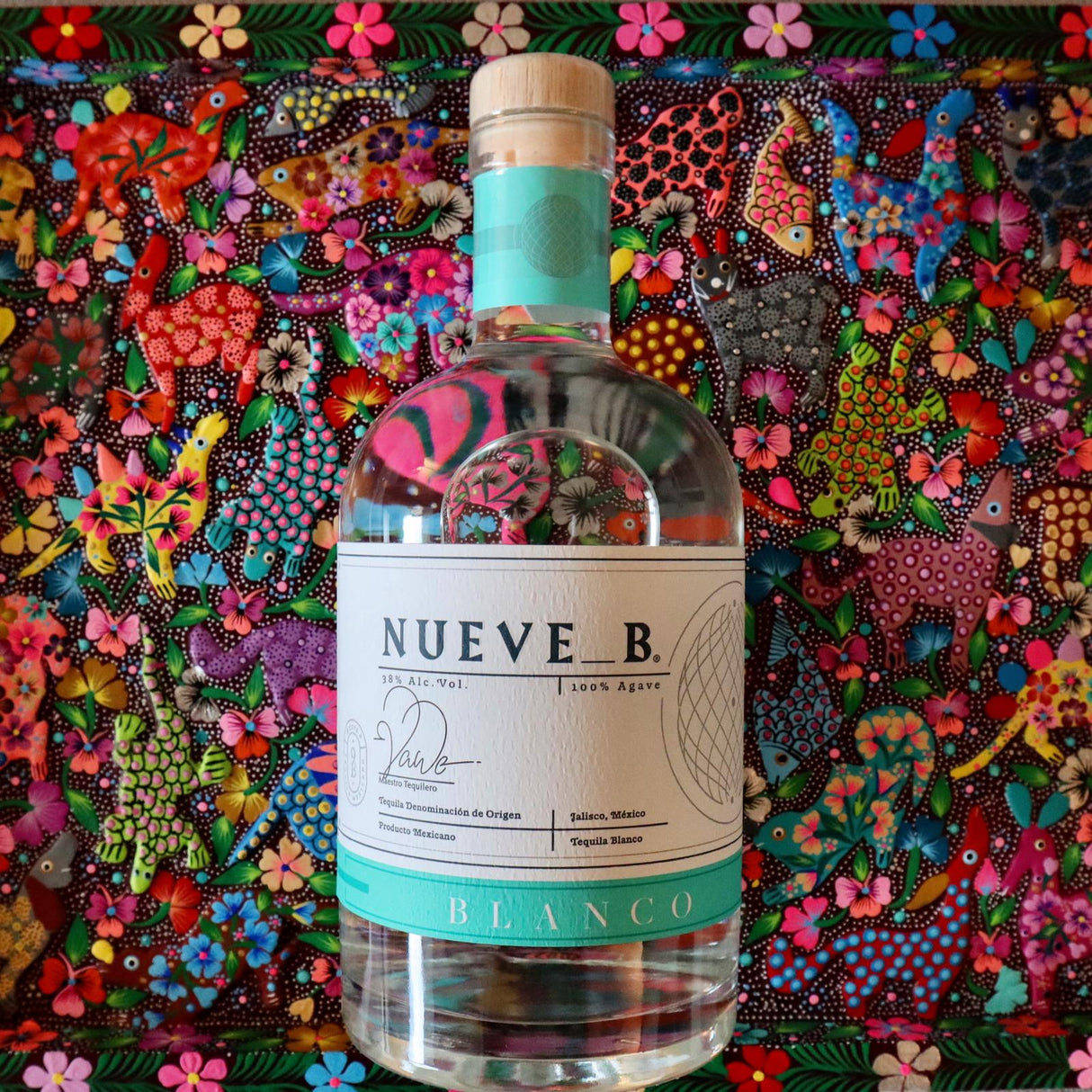 Tequila Blanco 700 ml - NUEVE B