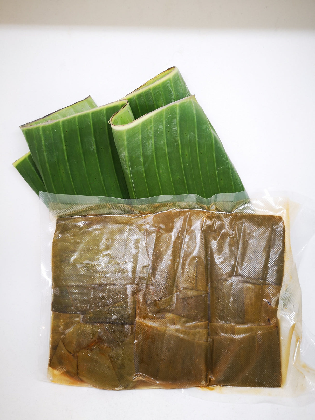 Tamales Gourmet Nopal en Hoja de Plátano 3pzs QUE RICO