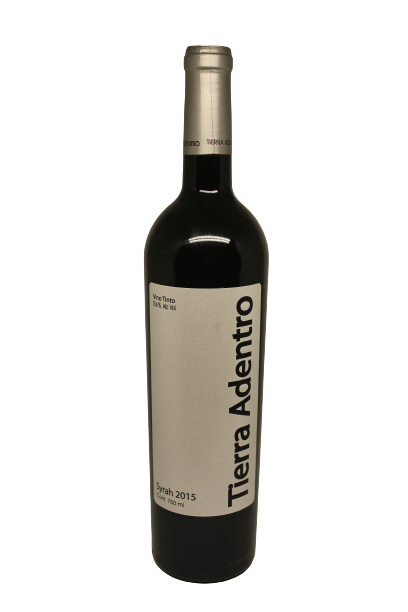 Vino Tinto Syrah 2018 - 750 ml / 13.6% vol. TIERRA ADENTRO