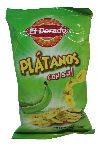 Platanitos con Sal 100 g - EL DORADO