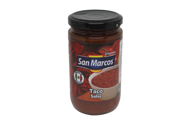 Salsa para Taco Frasco de 230g SAN MARCOS