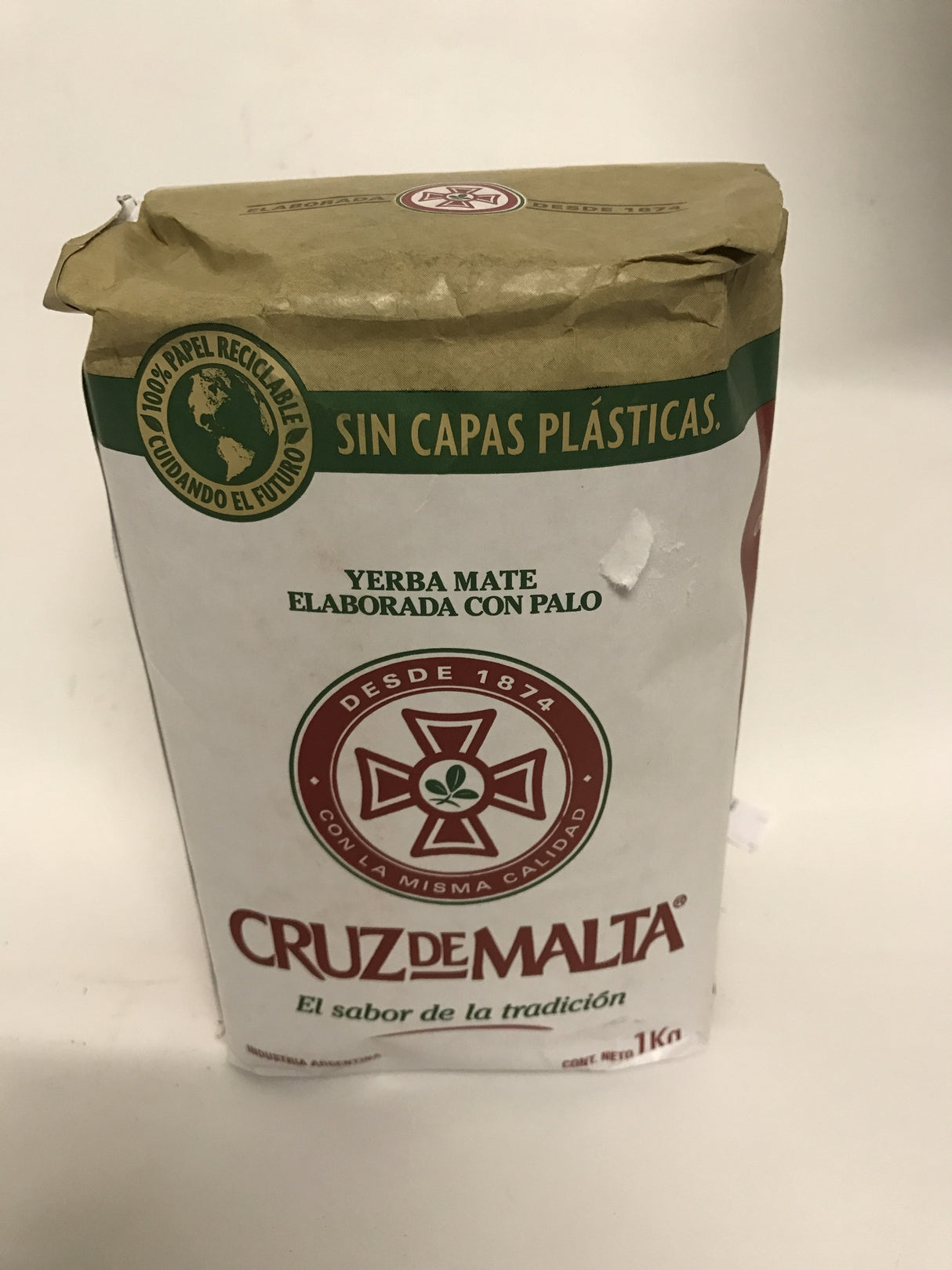 Yerba Mate 1 kg - CRUZ DE MALTA
