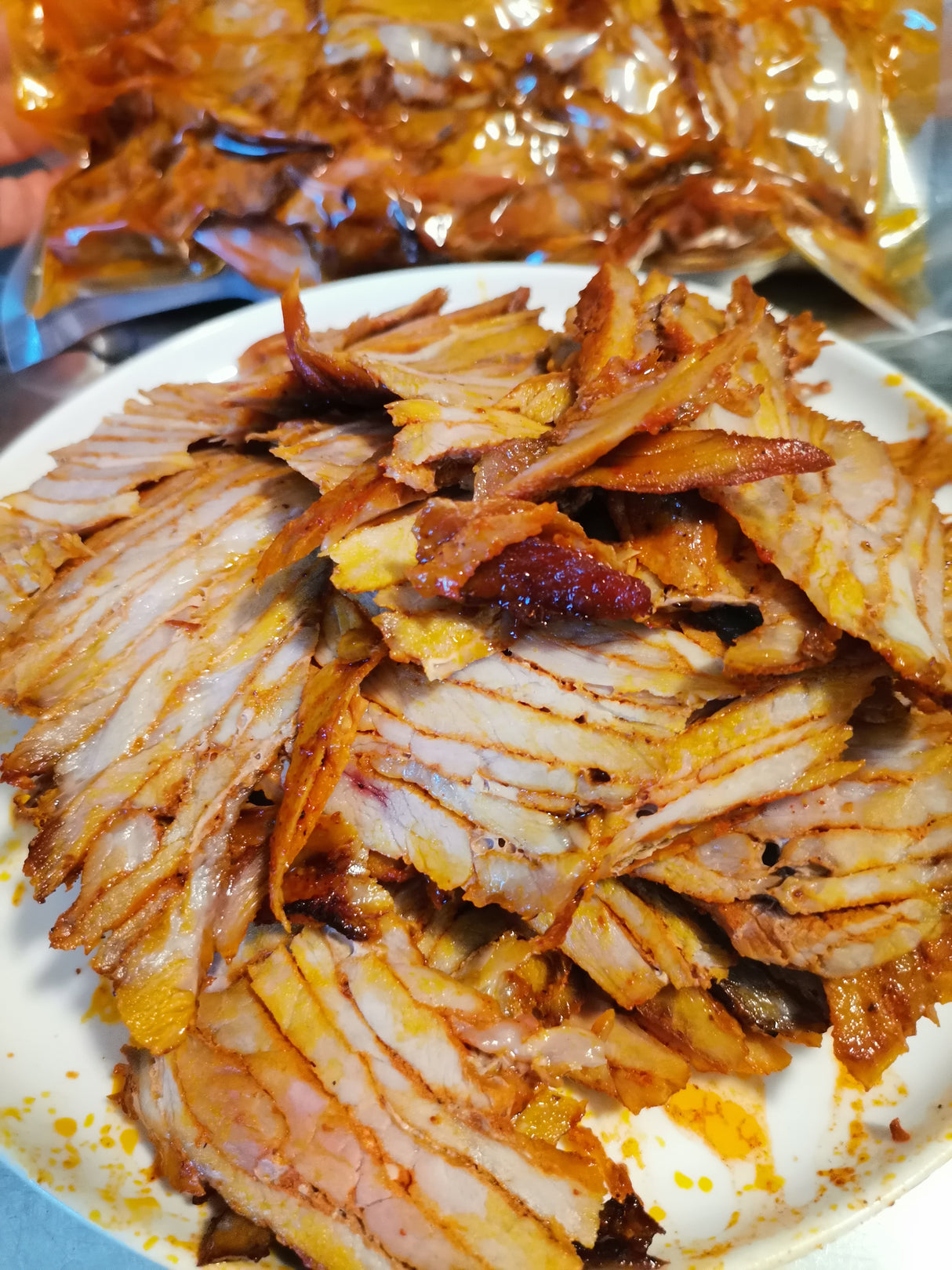 Carne al Pastor Hecha en Trompo 250 g - (Carne Suiza 100%) LA TRADICIONAL