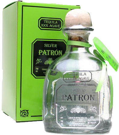 *Tequila Patrón silver 700 ml 40 Vol.% PATRON