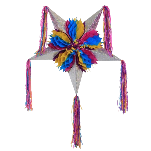 Piñata Estrella Colores PAYASO PIÑATA 2GO