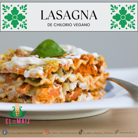 Lasaña de Chilorio Vegano