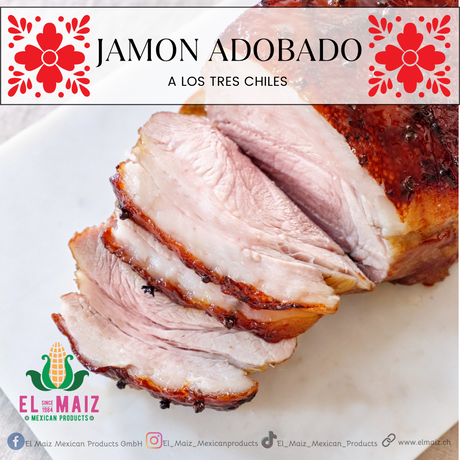 Jamón Adobado a los Tres Chiles