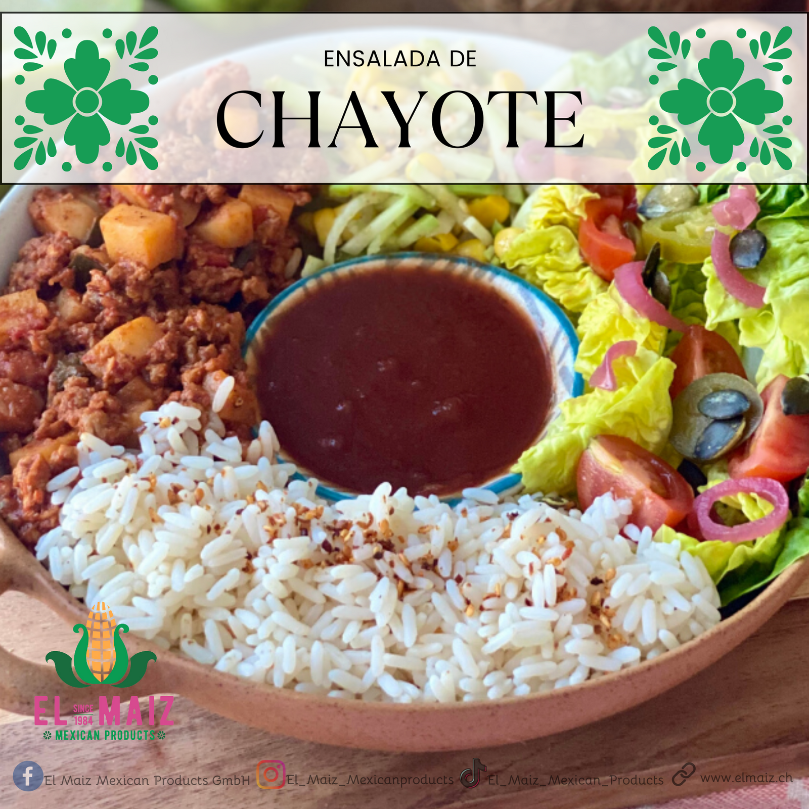 Ensalada de Chayote