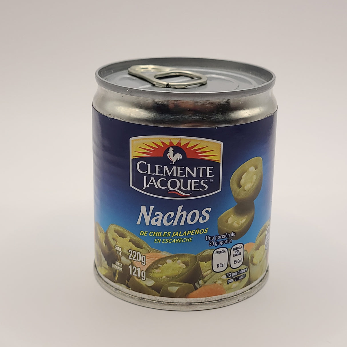 Chiles Jalapeños Nachos 220g CLEMENTE JACQUES