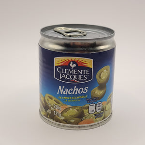 Chiles Jalapeños Nachos 220 gr CLEMENTE JACQUES