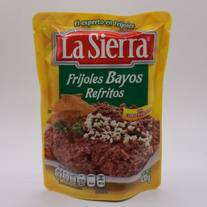 Frijoles Bayos refritos Pouch  430 g LA SIERRA