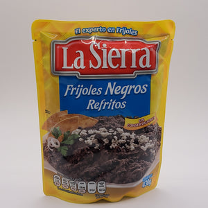 Frijoles Negros Refritos Pouch 430 g LA SIERRA