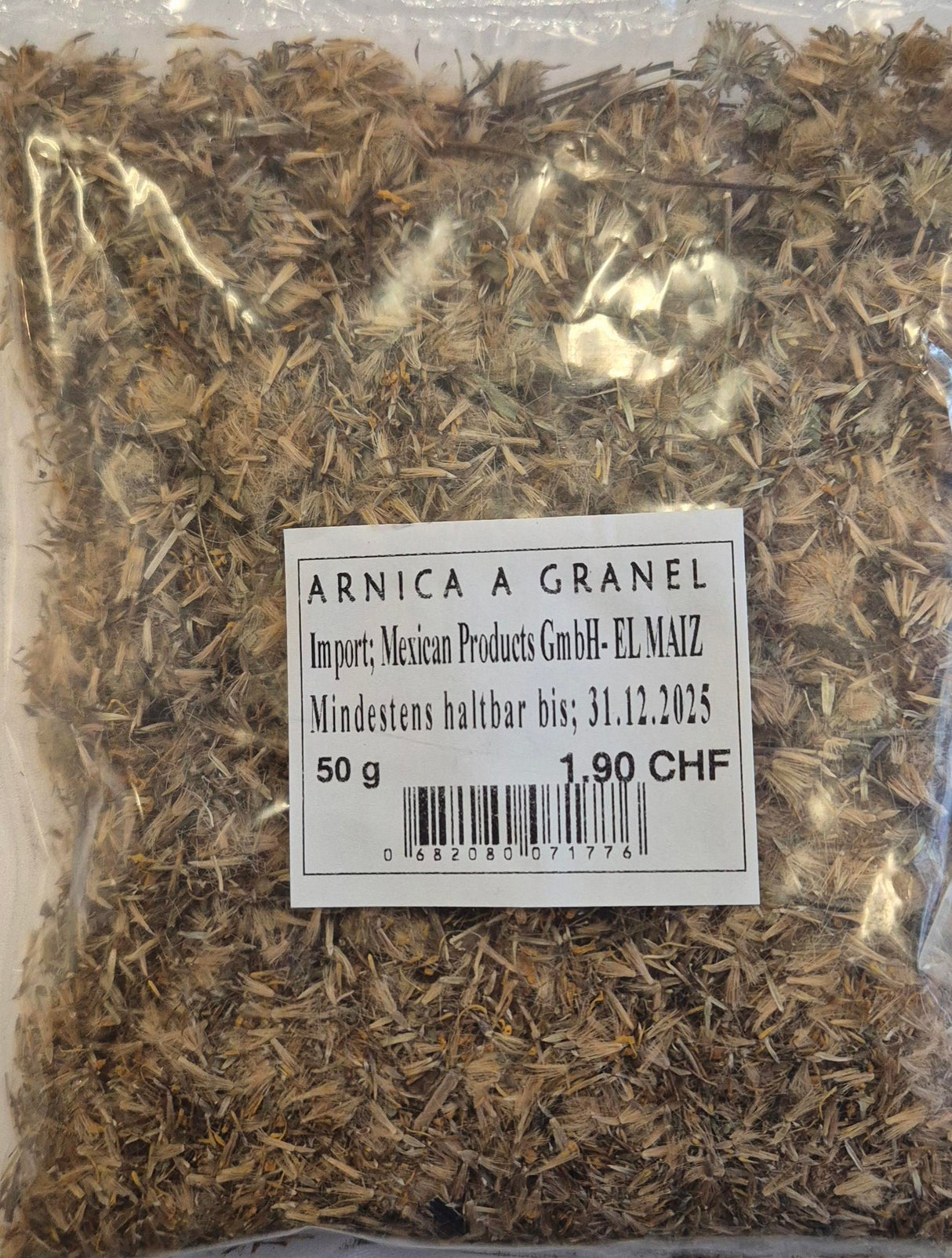 Arnica 50 g EL MAIZ
