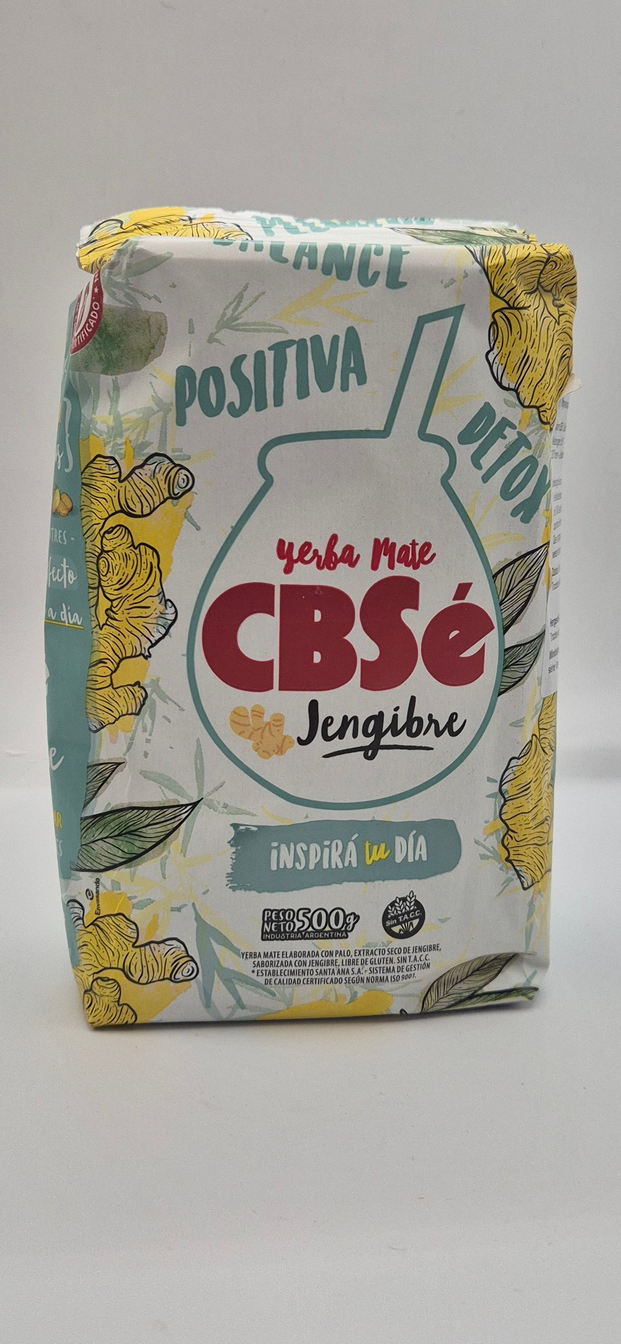 *Yerba Mate Jengibre 500 gr CBSE