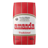 Yerba Mate tradicional con palo 500 gr - AMANDA