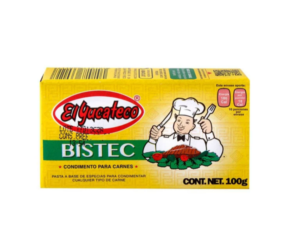 Condimento para carnes Bistec 100 g -  EL YUCATECO