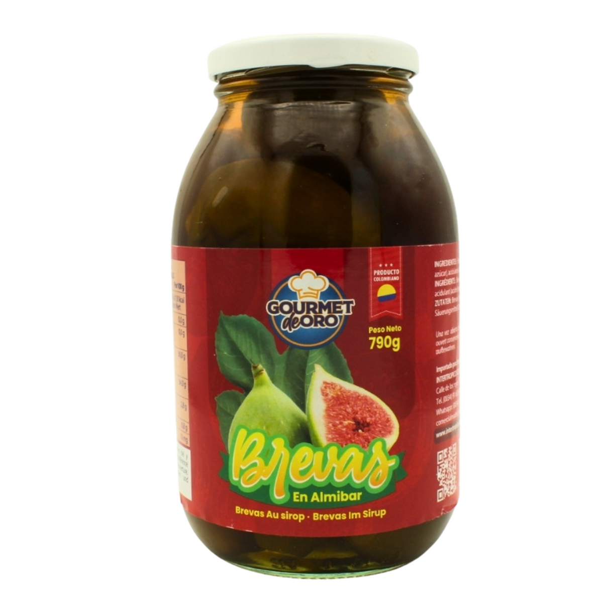Brevas  (Higos) en Almíbar 790g -  GOURMET DE ORO
