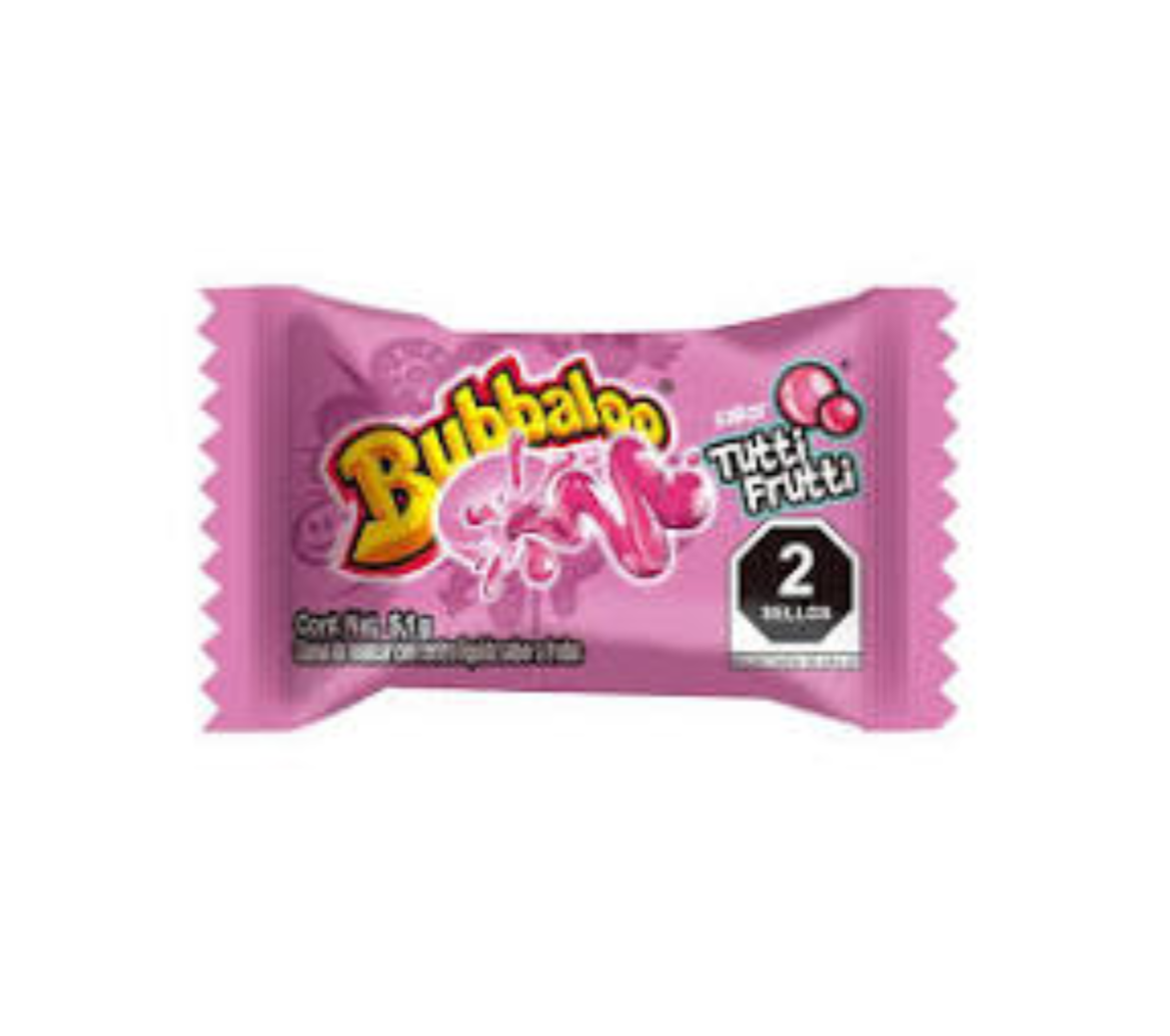 Chicle Tuttifruti 5.1 g BUBBALOO